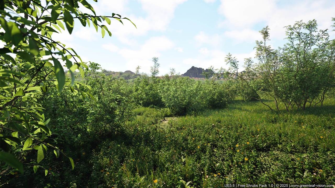 出品Free Shrubs Pack (Ultra Realistic Wind)のメディア1