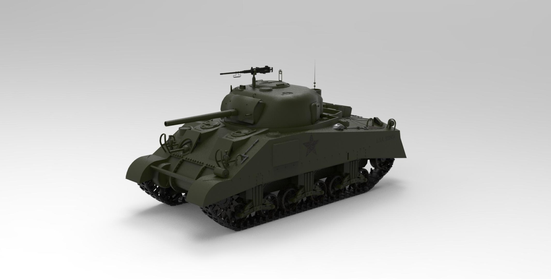 Media 1 for listing M4 Sherman Tank