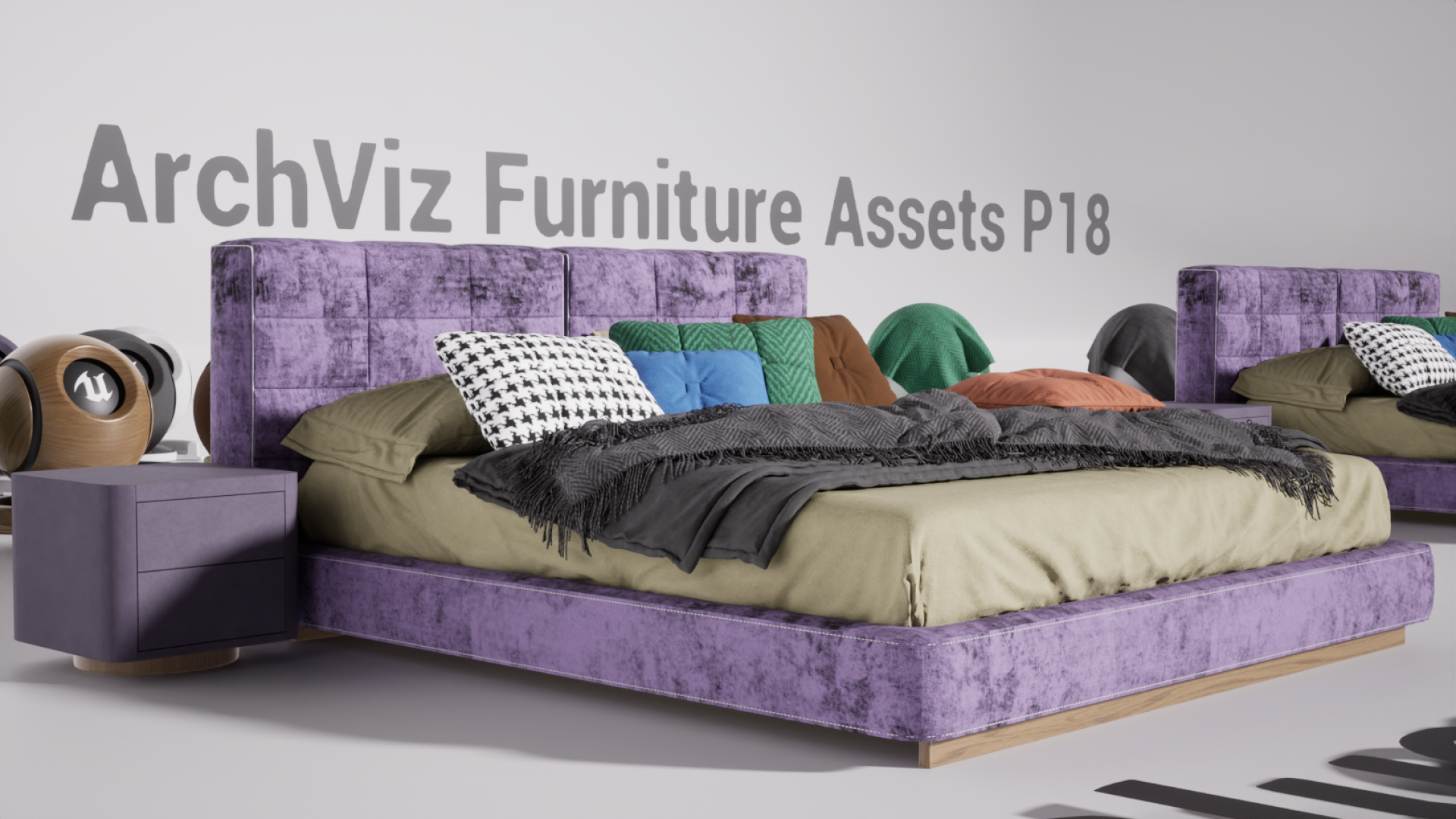 ArchViz Furniture Assets P18 | Fab
