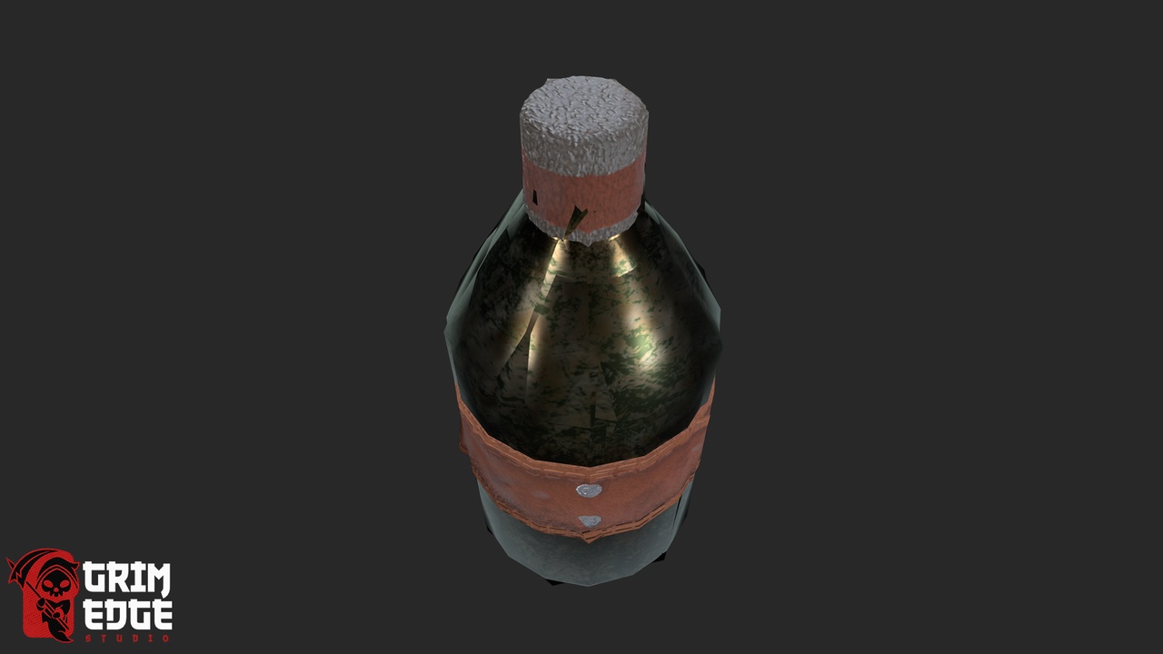 Media 1 for listing Dark Glass Bottle