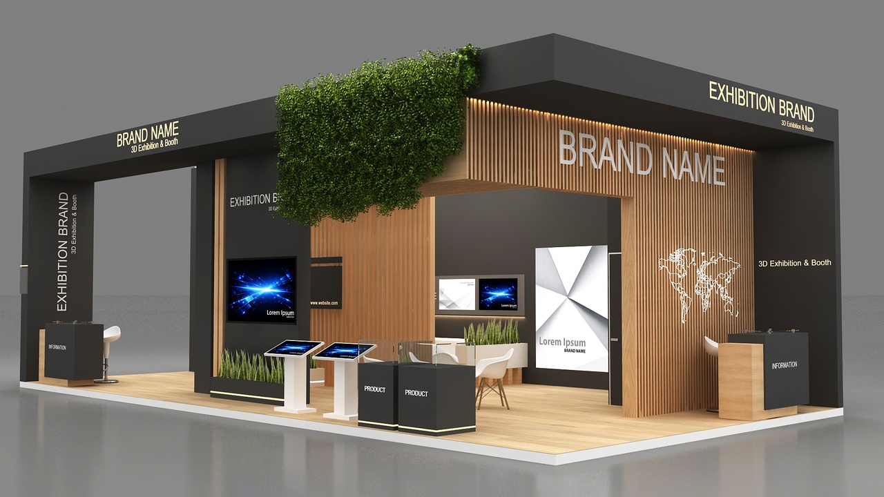 Media 1 for listing 3d exhibition booth