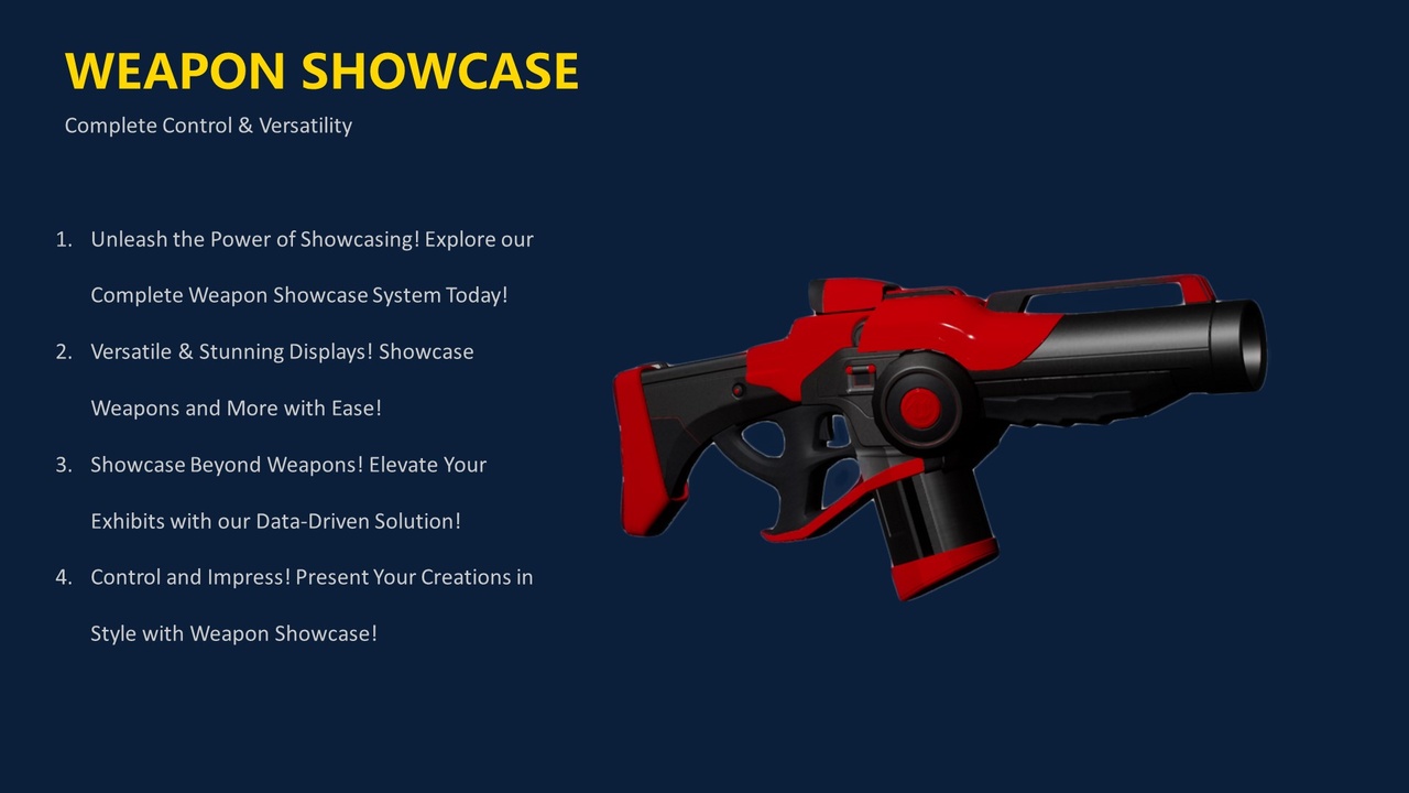 Media 1 for listing Ultimate Weapon Showcase