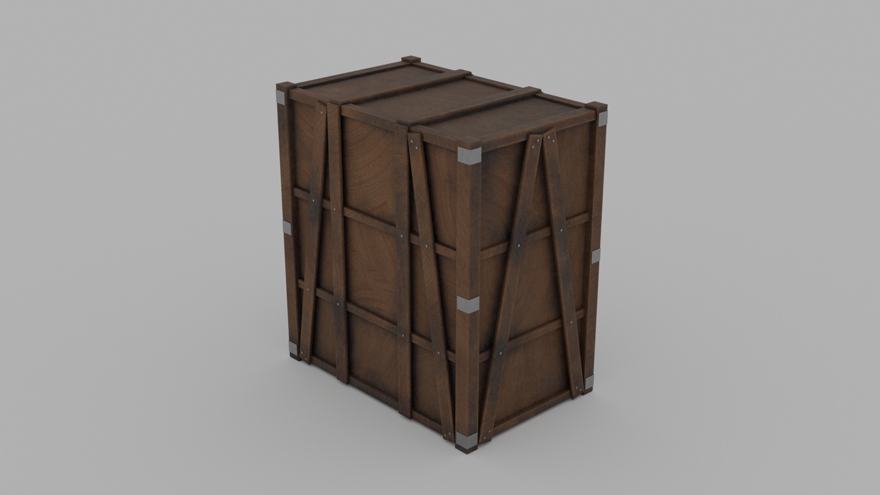 Media 1 for listing Reinforced Shipping crate
