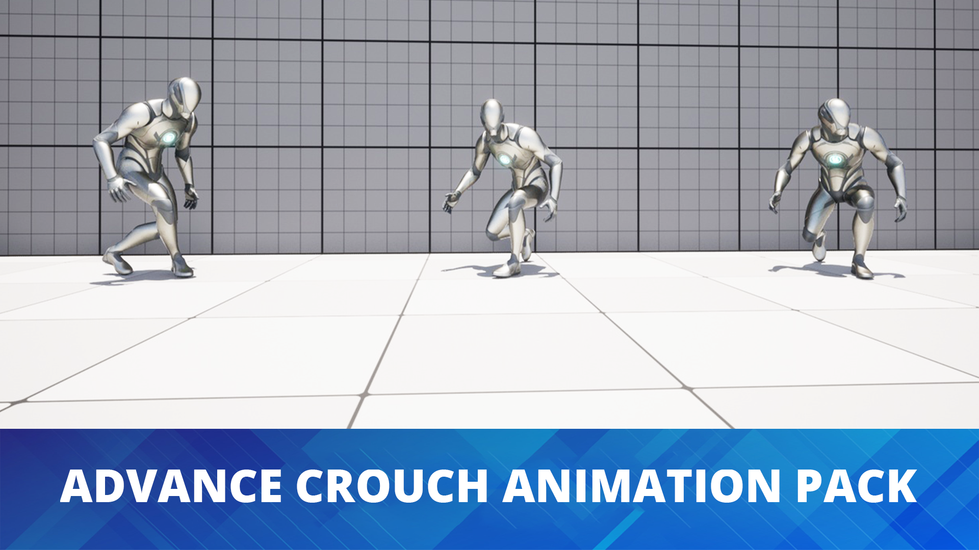 Advance Crouch Animation Pack | Fab