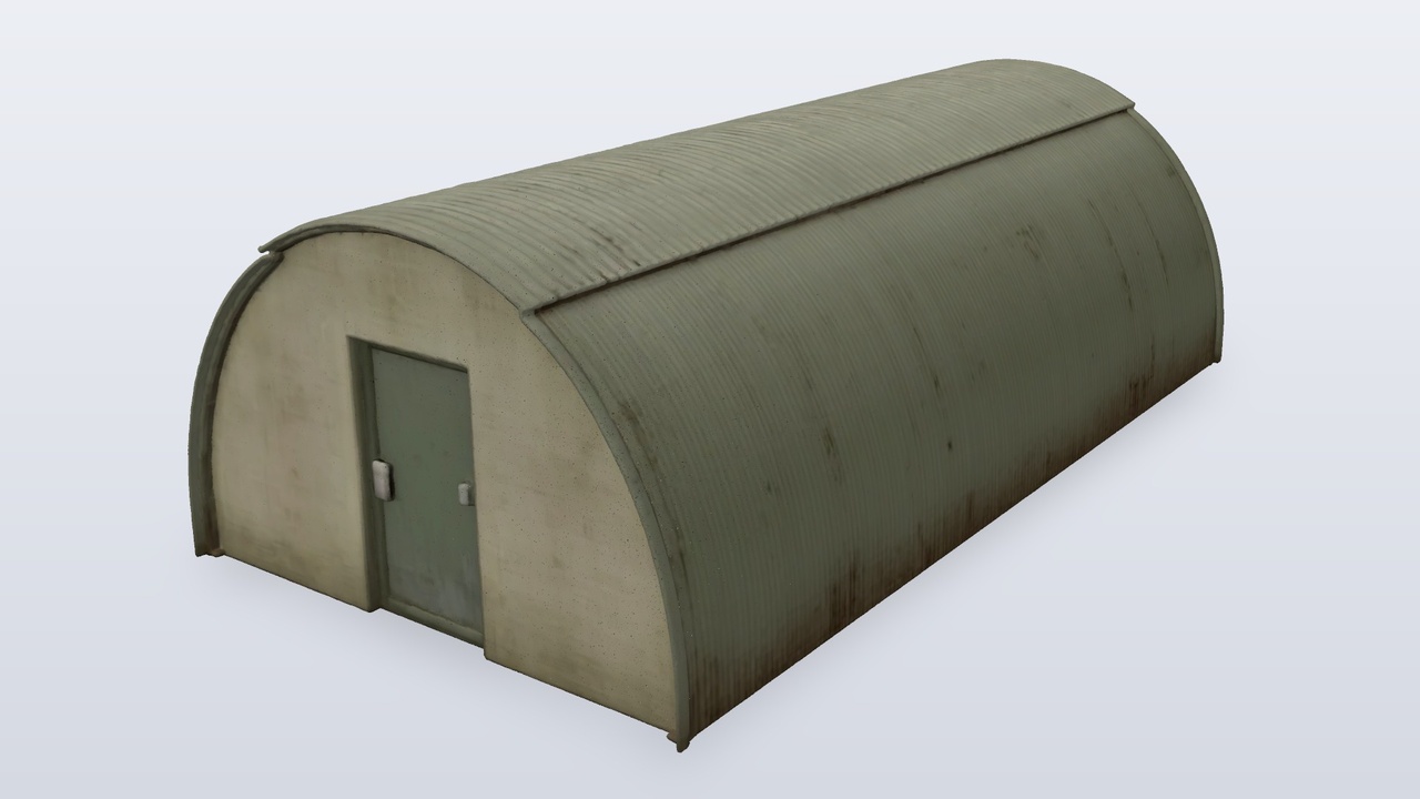 Media 1 for listing Military Barracks Hut Industrial Style