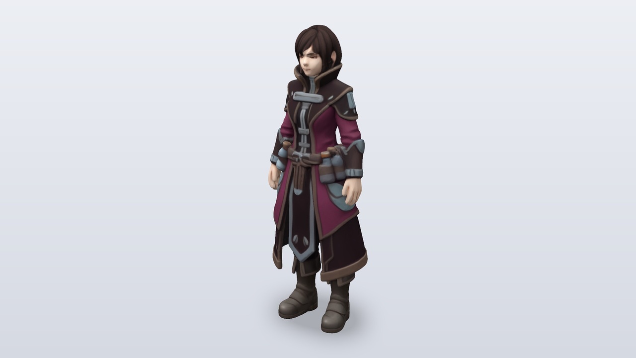 Fantasy Alchemist Stylized Character | Fab