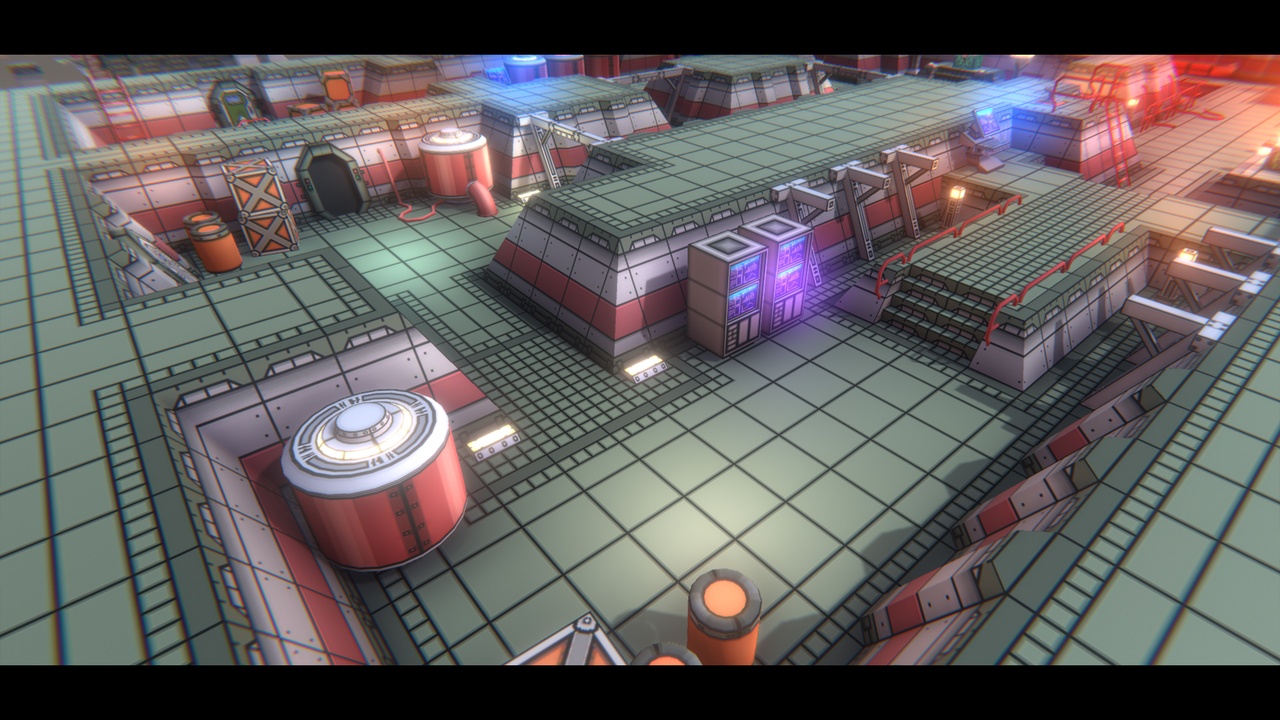 Media 1 for listing Sci-Fi Spaceship Interior Kit - Lowpoly Modular Assets [Mobile & VR Ready]