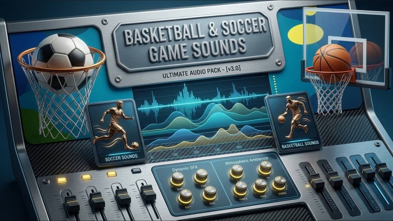 Media 1 for listing BASKETBALL & SOCCER GAME SOUNDS