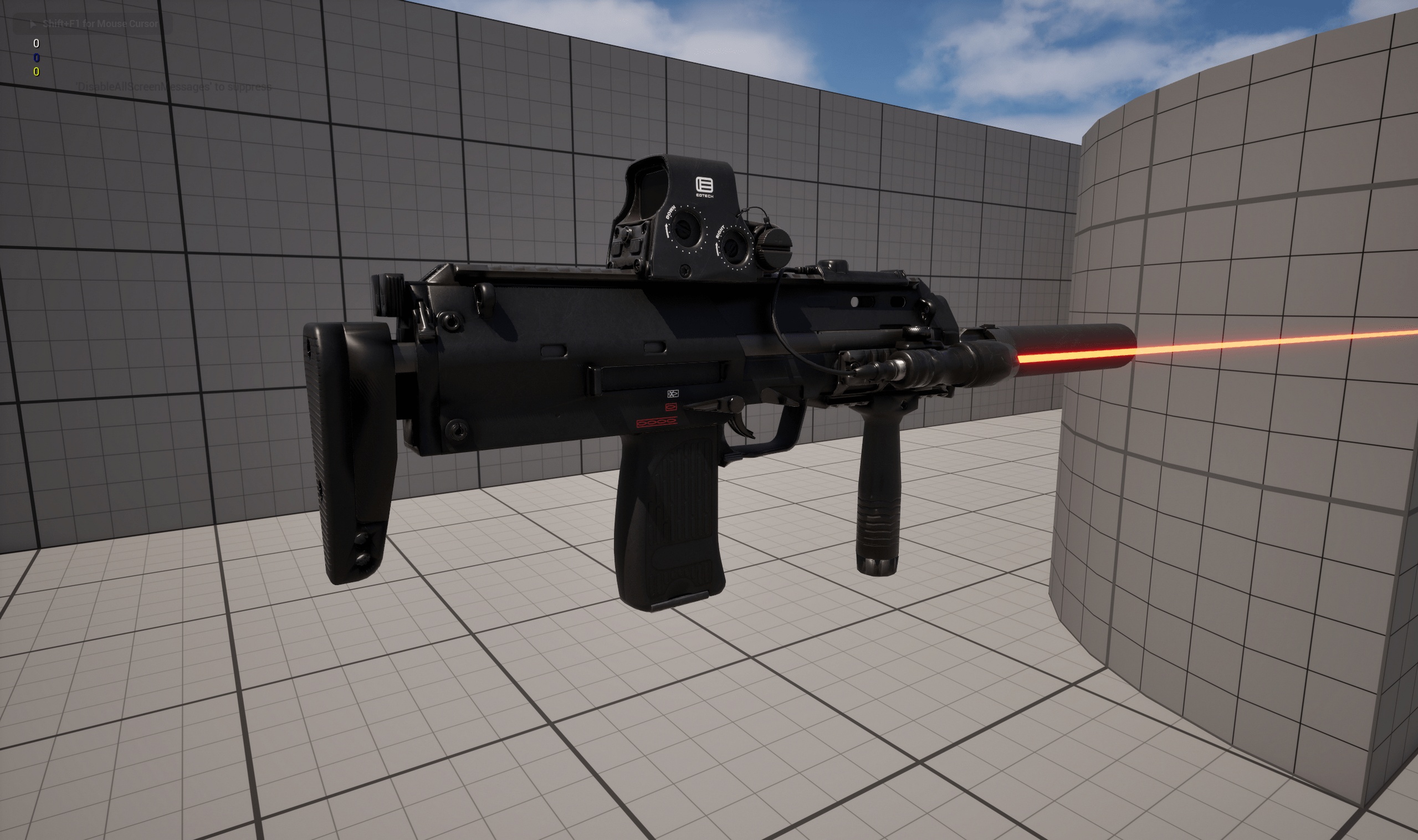 File multimediali per l'articolo Submachine Gun System - Weapon: 1