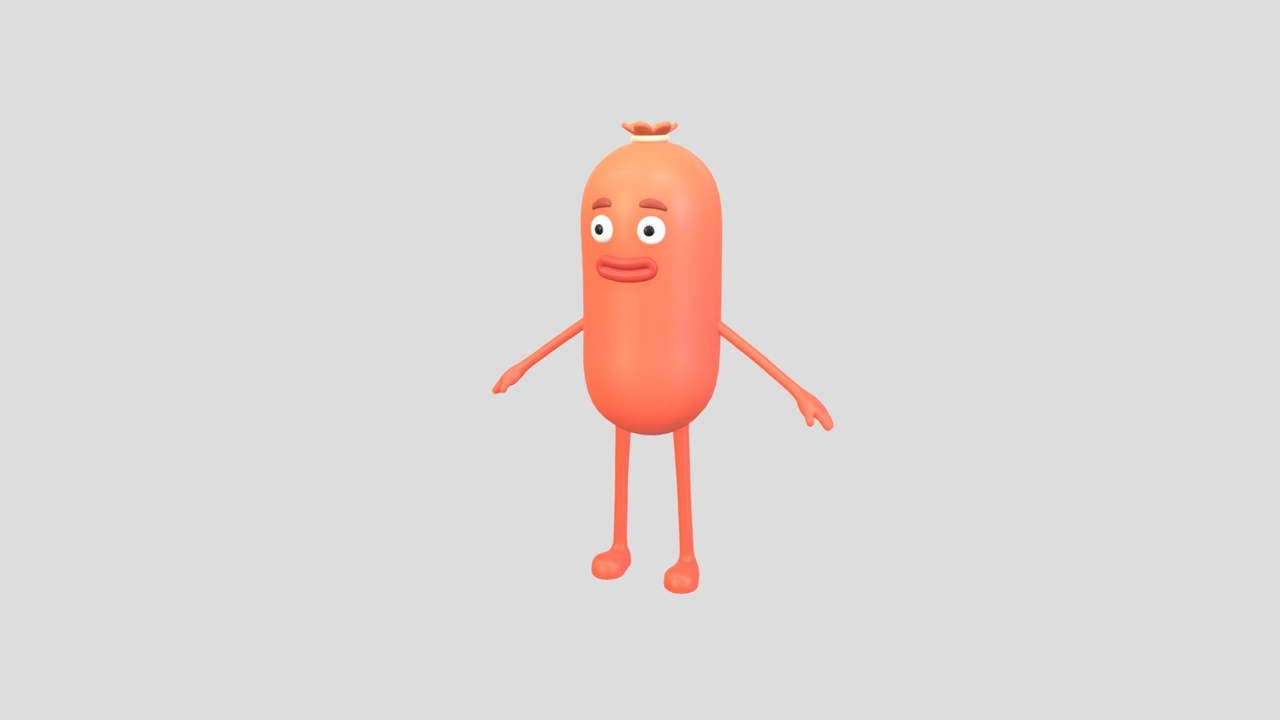 Media 1 for listing Character322 Sausage Guy