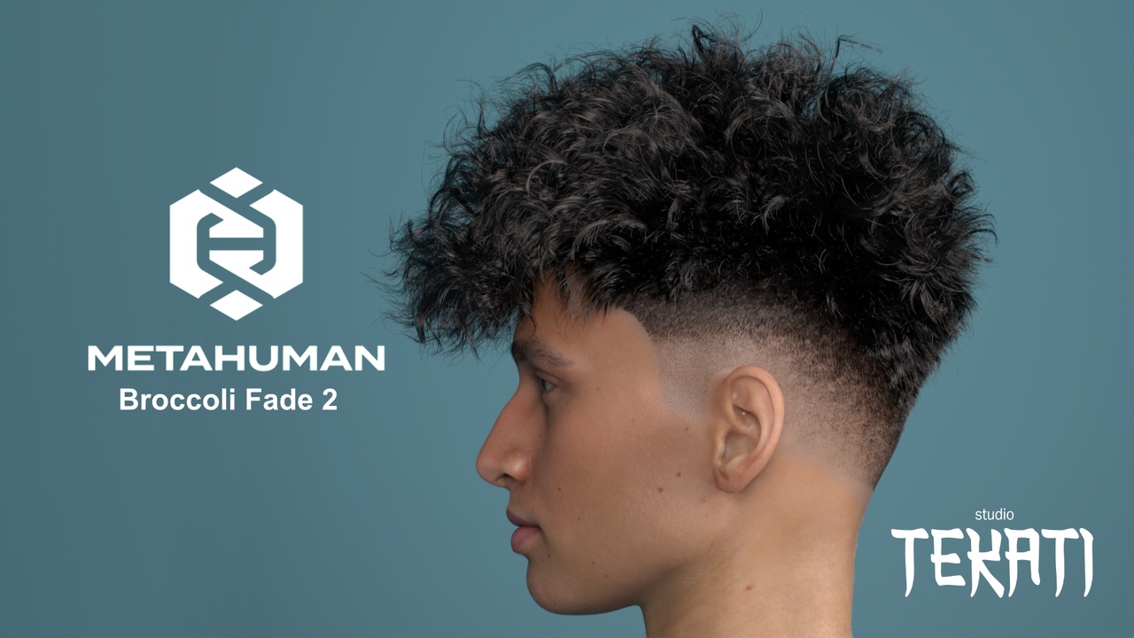 Media 1 for listing MetaHuman Broccoli Fade 2