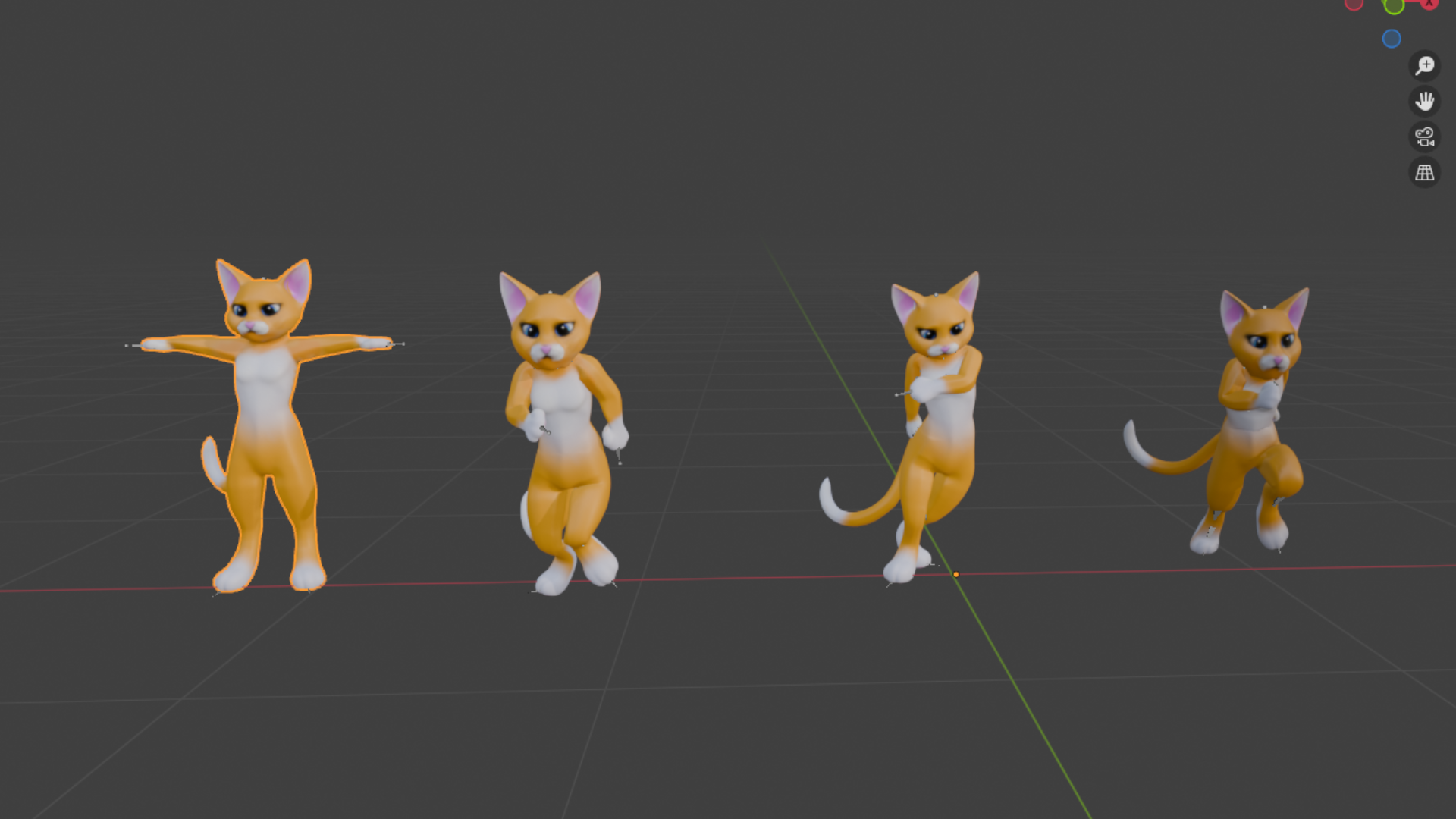 Cat Pack - Rigged + 3 Animations | Fab