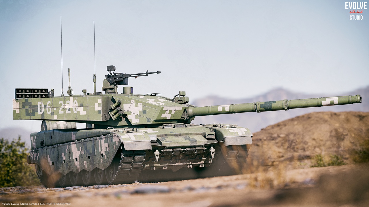 Media 1 for listing Tank Drivable Type99 Battle Tank