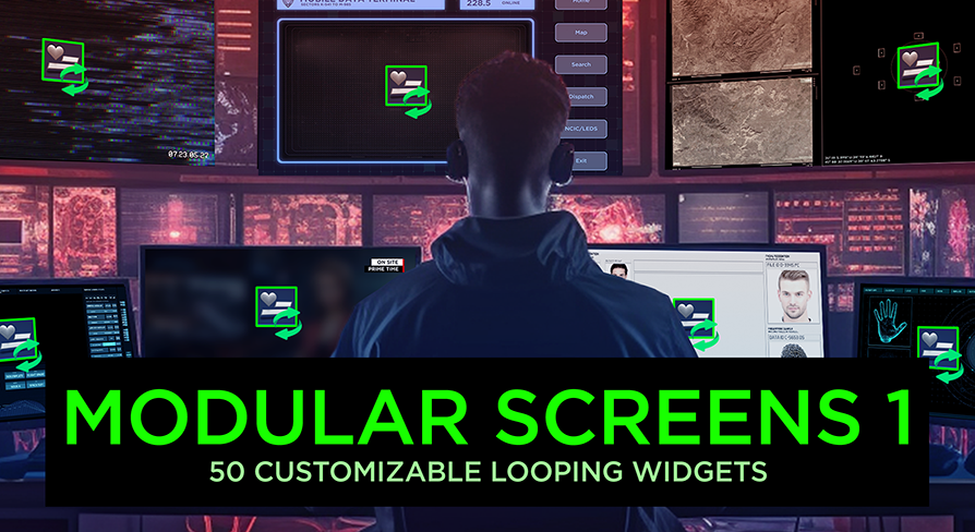 Modular Screens 1 - 50 Customizable Widgets | Fab