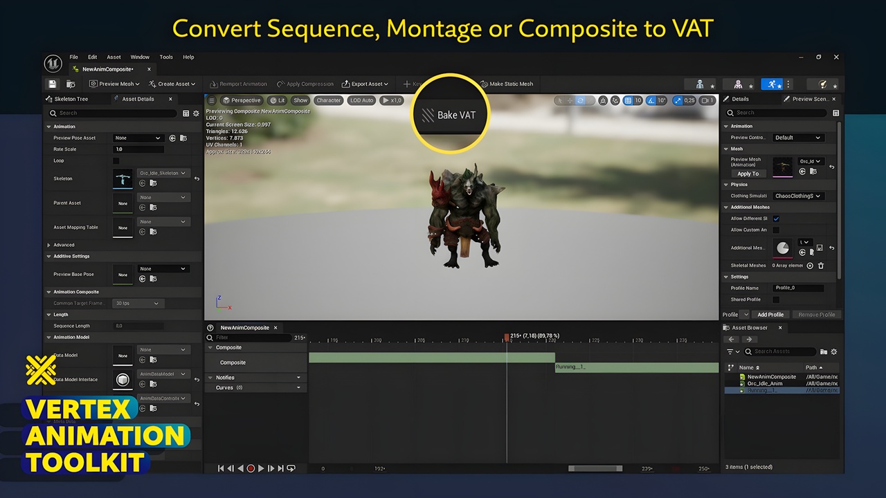 Media 1 for listing Vertex Animation Toolkit & Crowd Movement