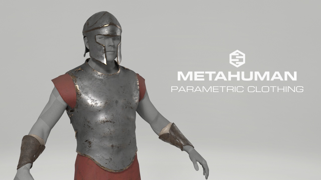 Media 1 for listing Roman Soldier Armor Set #1 - MetaHuman Compatible