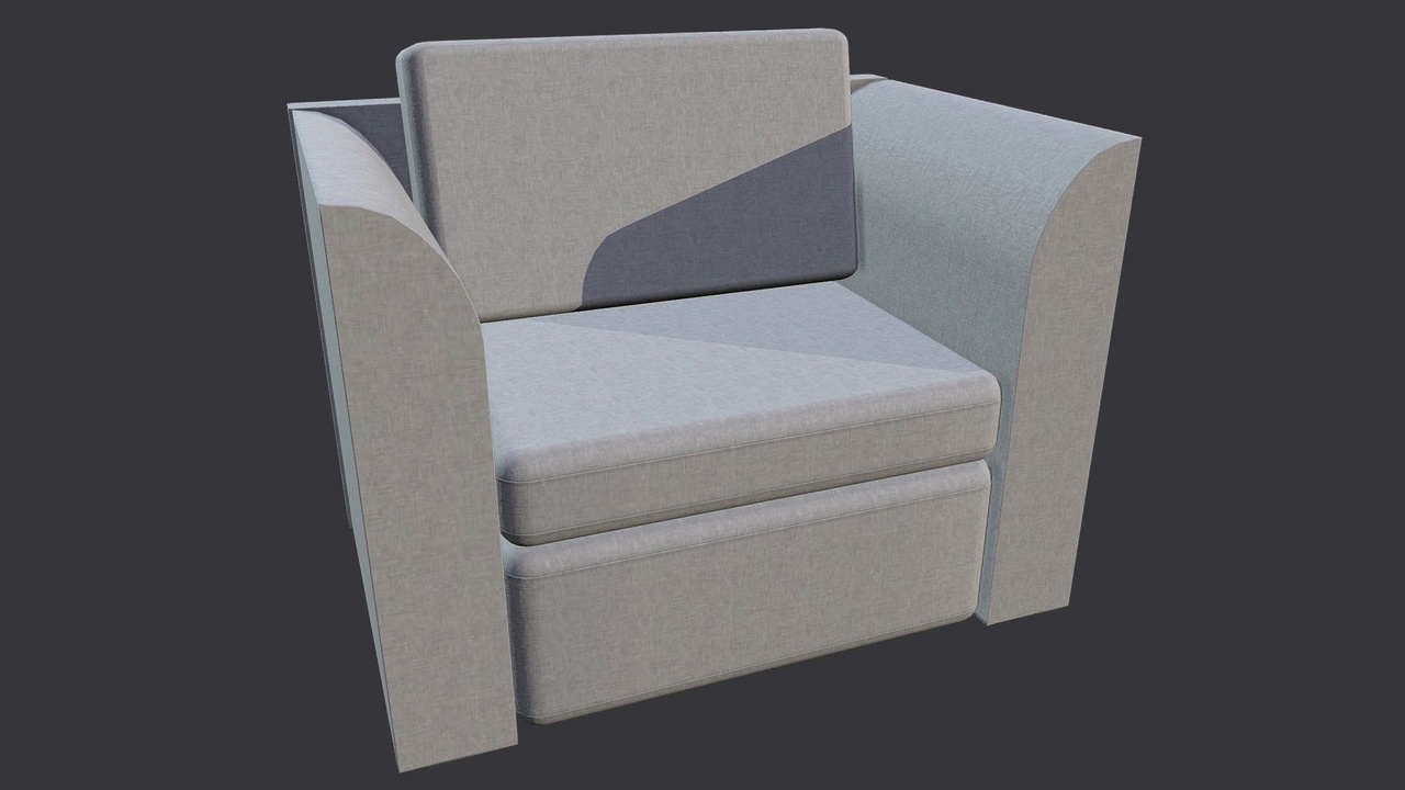 Media 1 for listing Beige Armchair