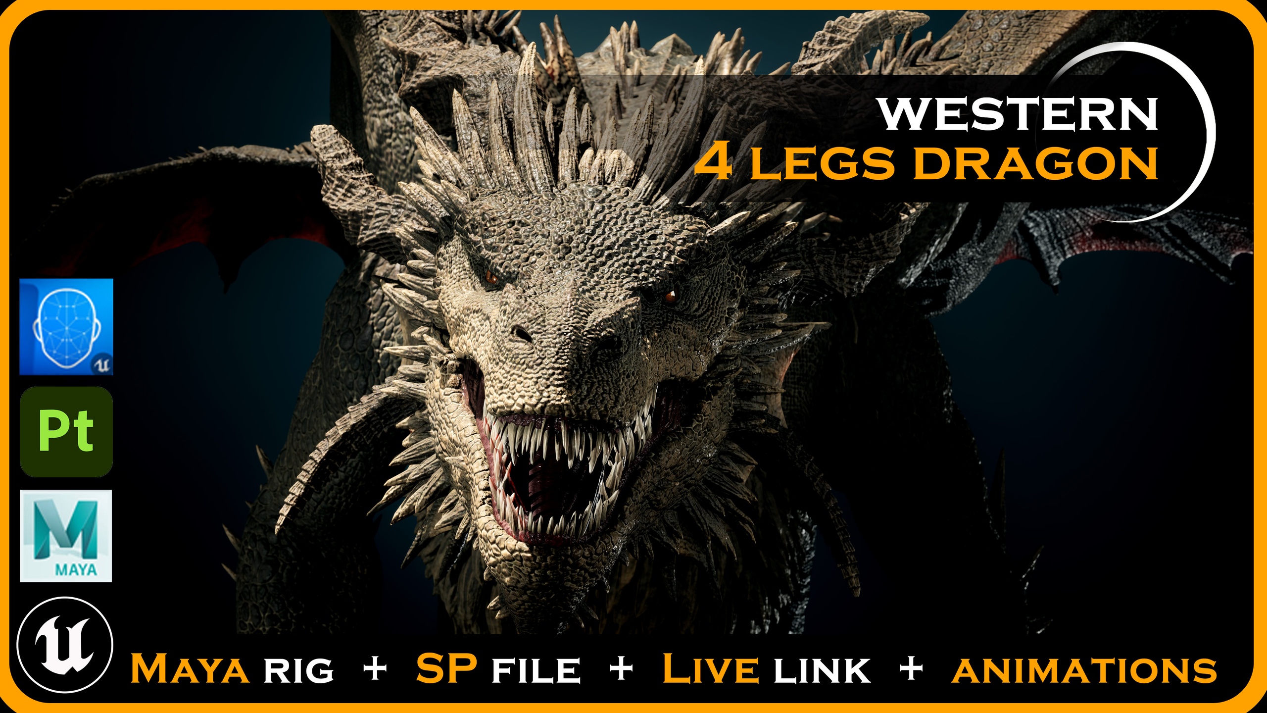 Media 1 for listing WESTERN DRAGON