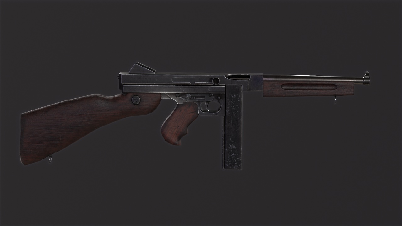 商品 M1A1 - WW2 Submachine Gun 的媒体 1