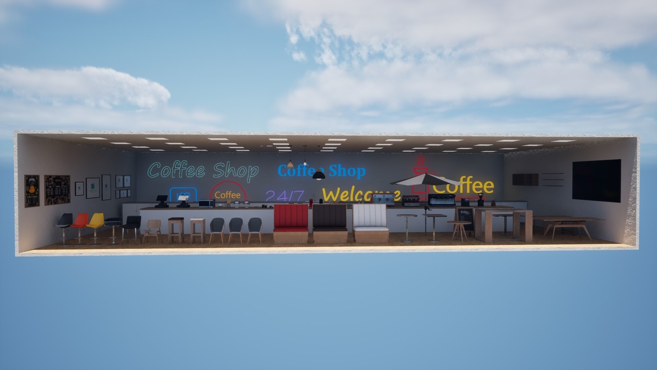 Media 1 for listing Coffee Shop Assets