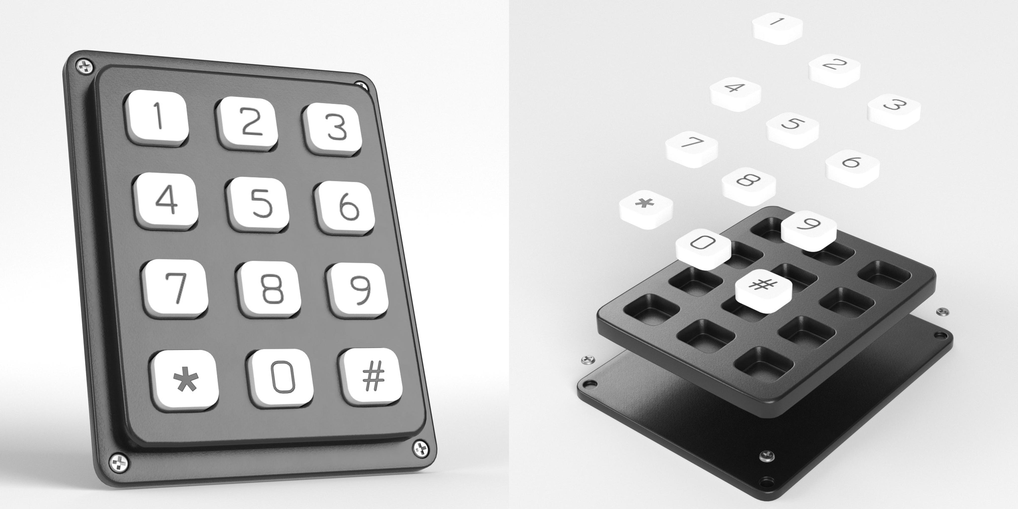 Electronic keypad 1 | Fab