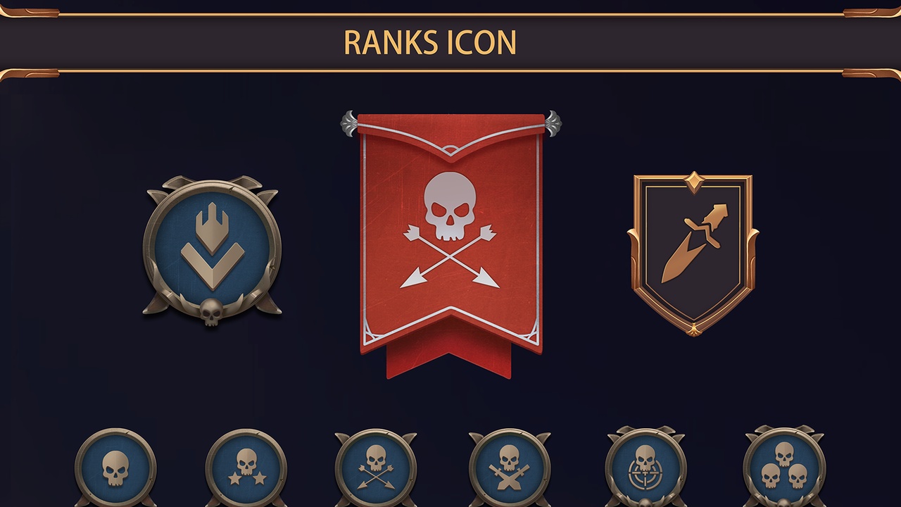 Media 1 for listing Rank Icons