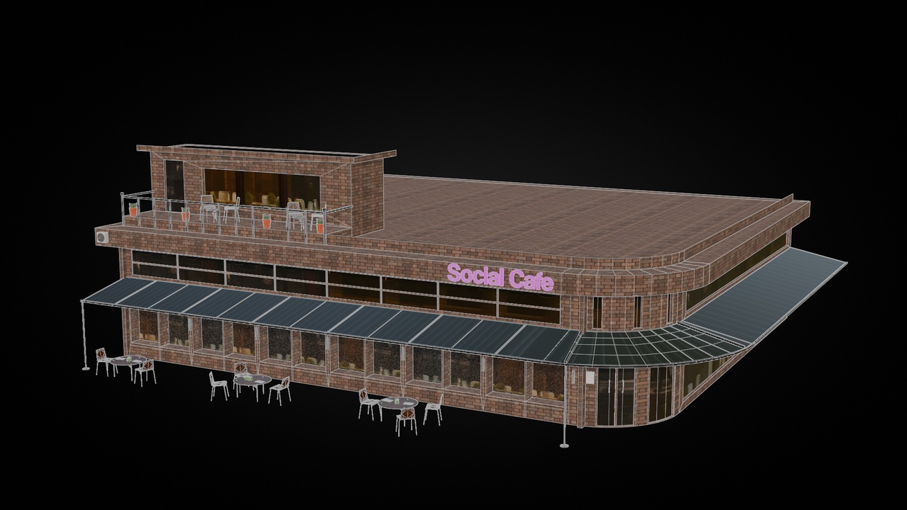 Media 1 for listing 3D Cafe Building