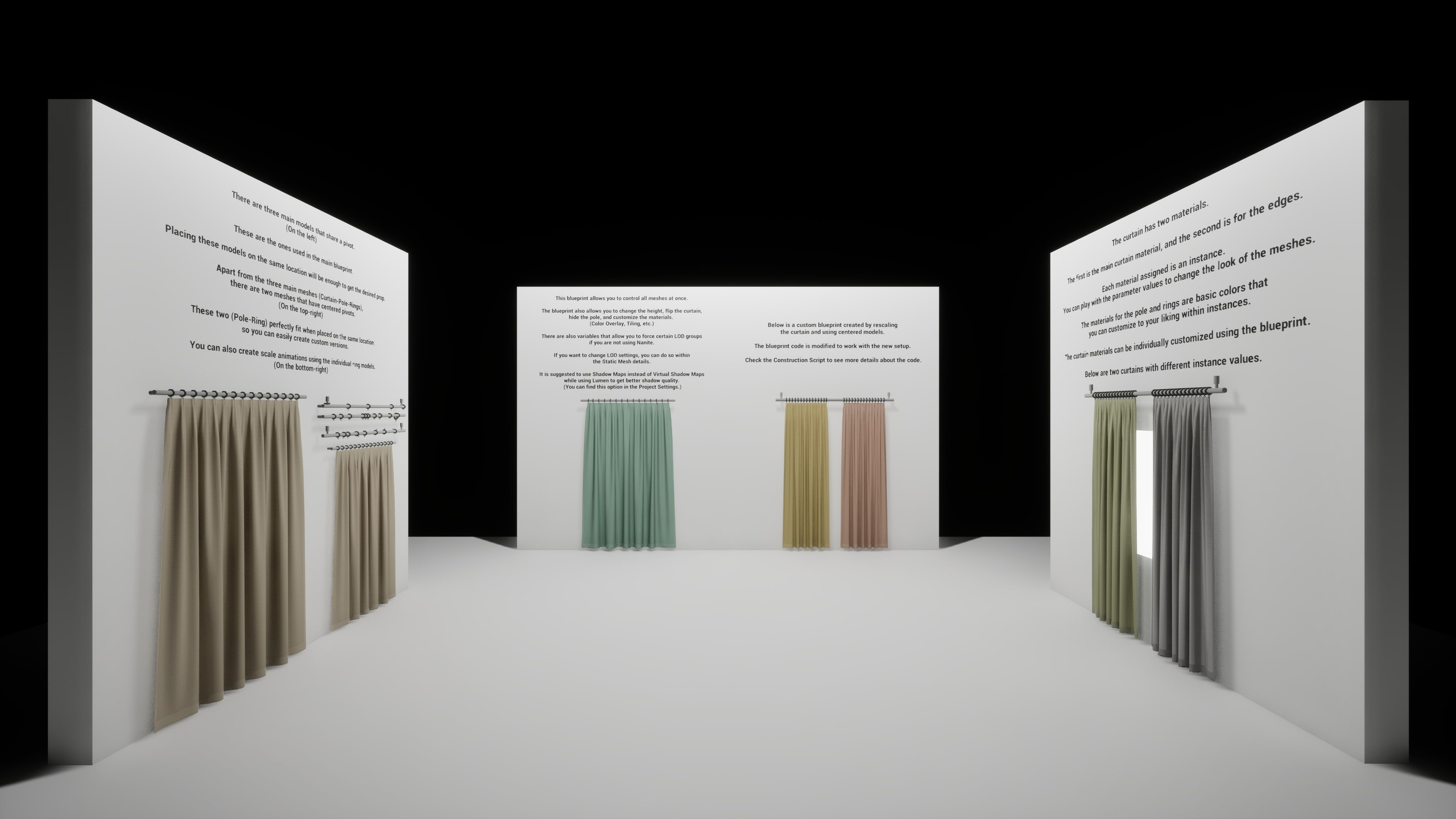 Media 1 for listing Curtain (w/ Blueprint)