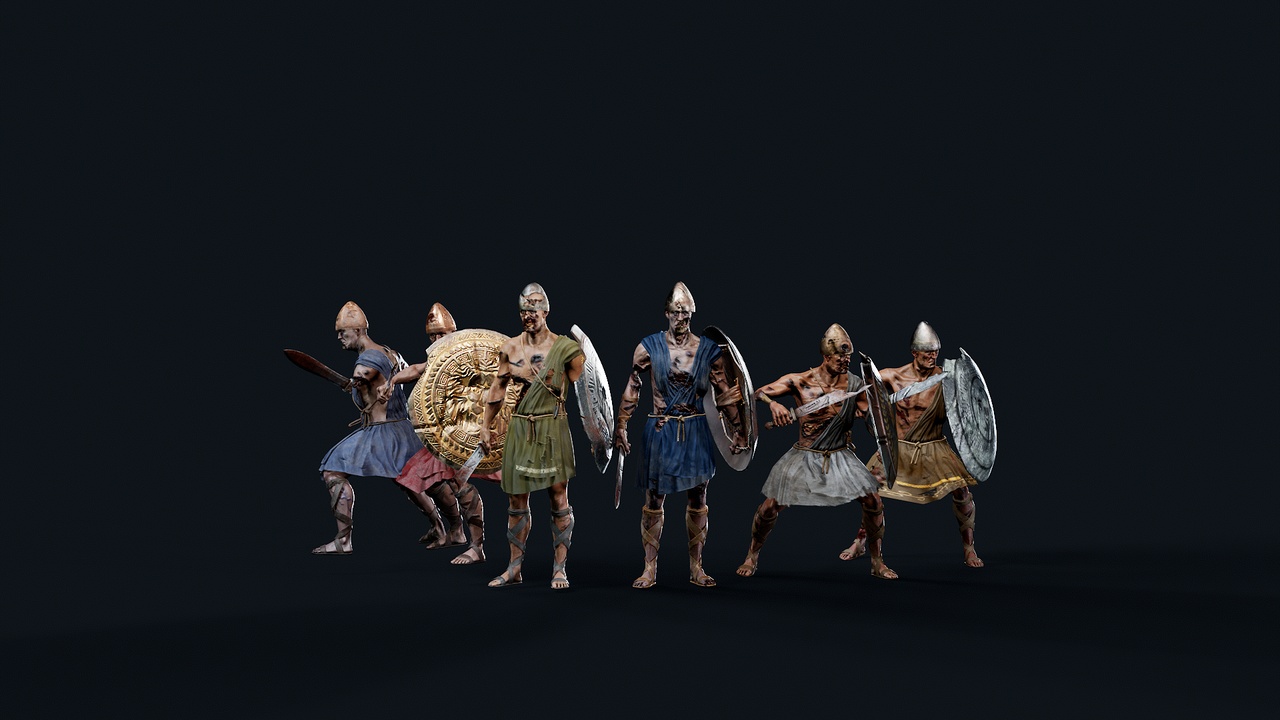 Media 1 for listing SPARTAN ILOT WARRIOR UNDEAD PACK