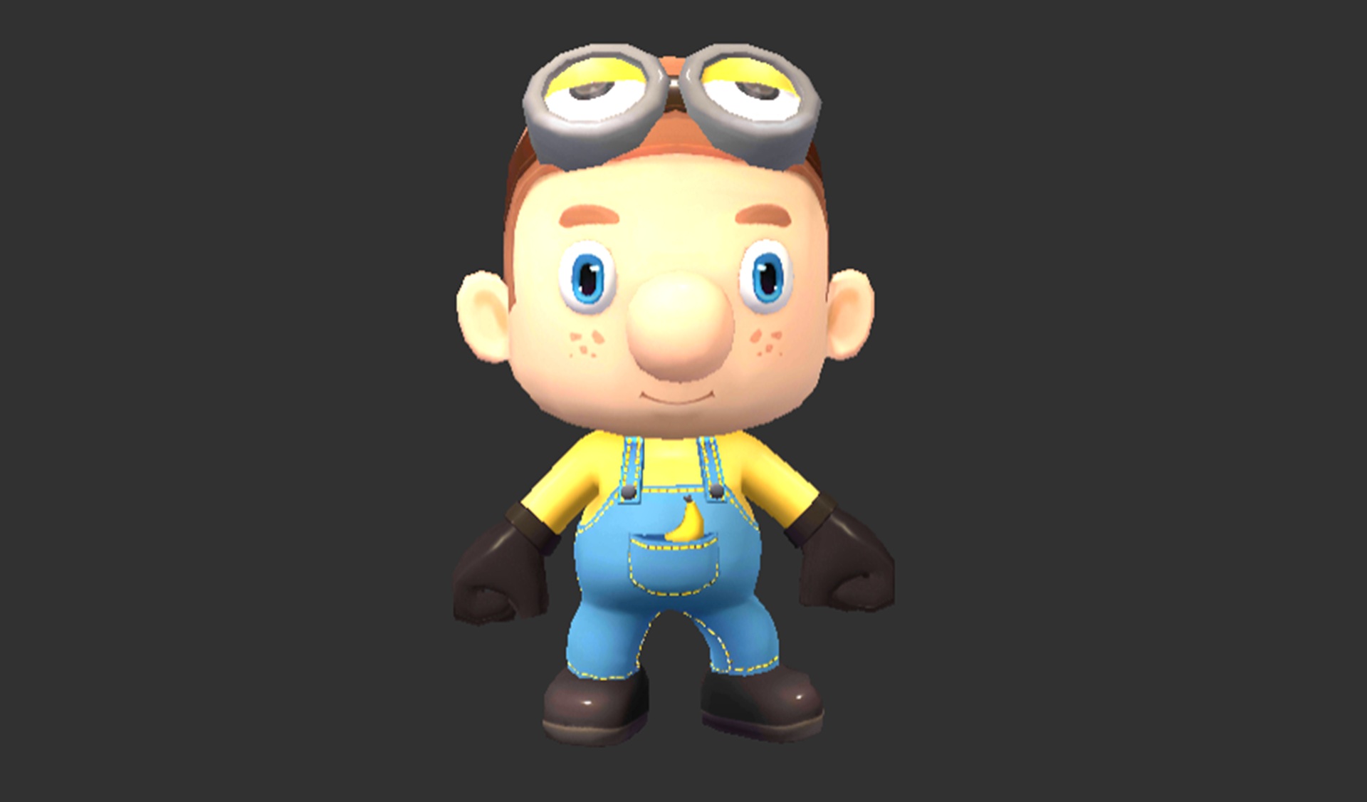 Cartoon Character 3D Model with Animations (Run, Idle, Jump, Fla | Fab