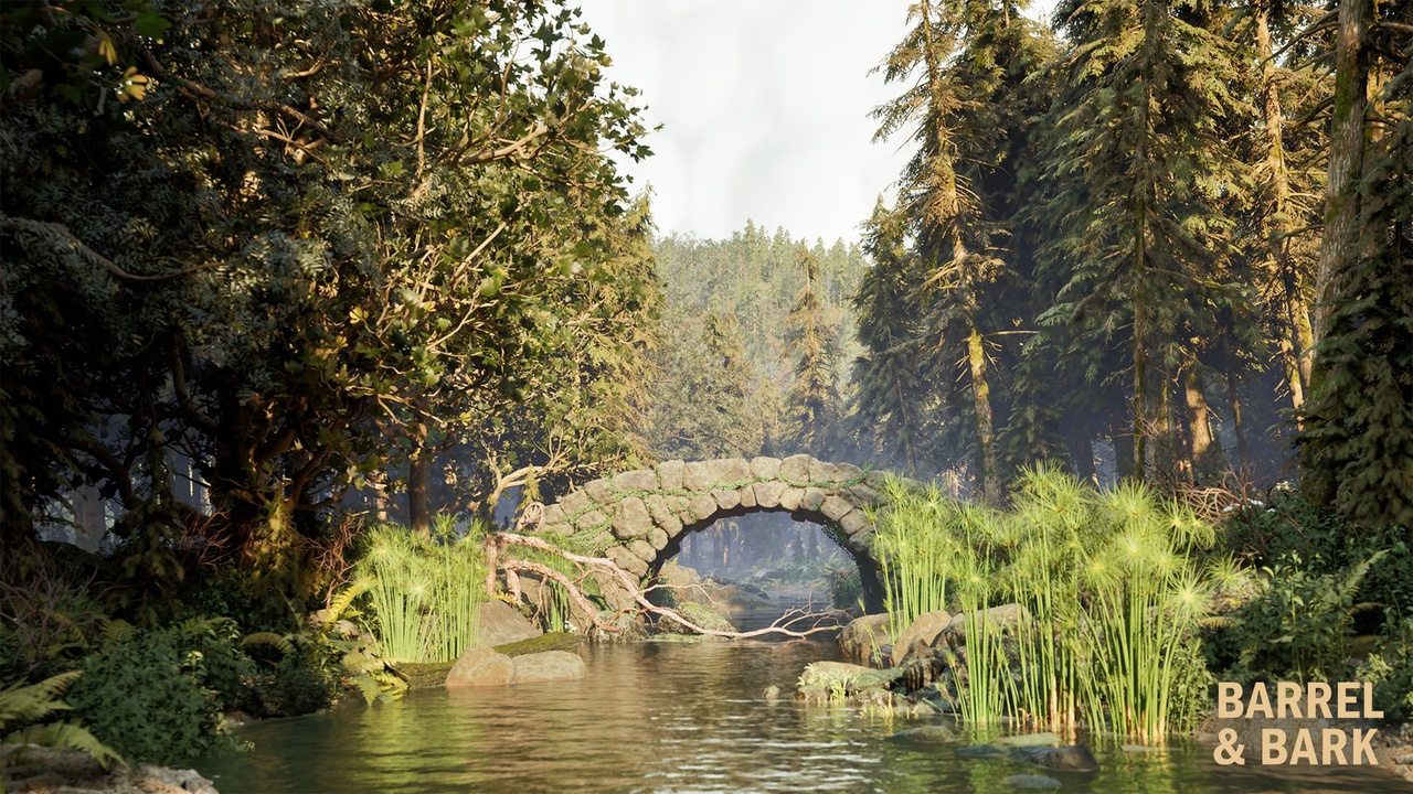 File multimediali per l'articolo Black Forest PCG Environment: 1