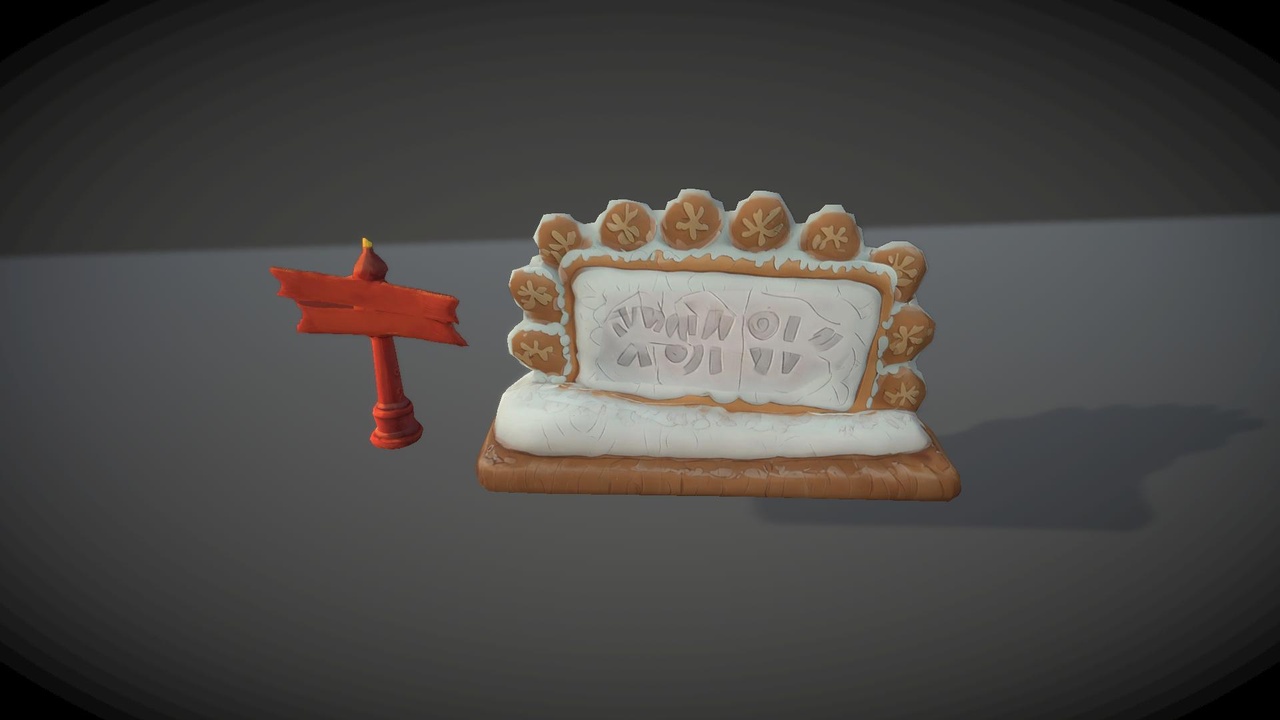 Media 1 for listing Cartoon Christmas Signboard Pack