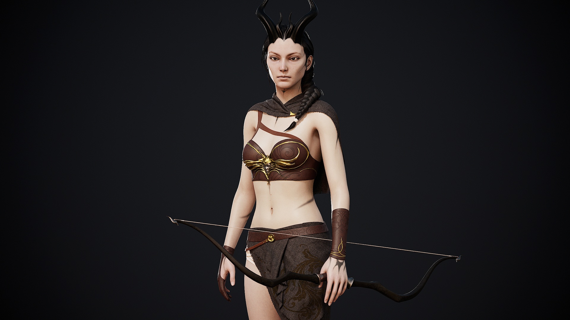 Media 1 for listing Fantasy Demones Archer Game Ready