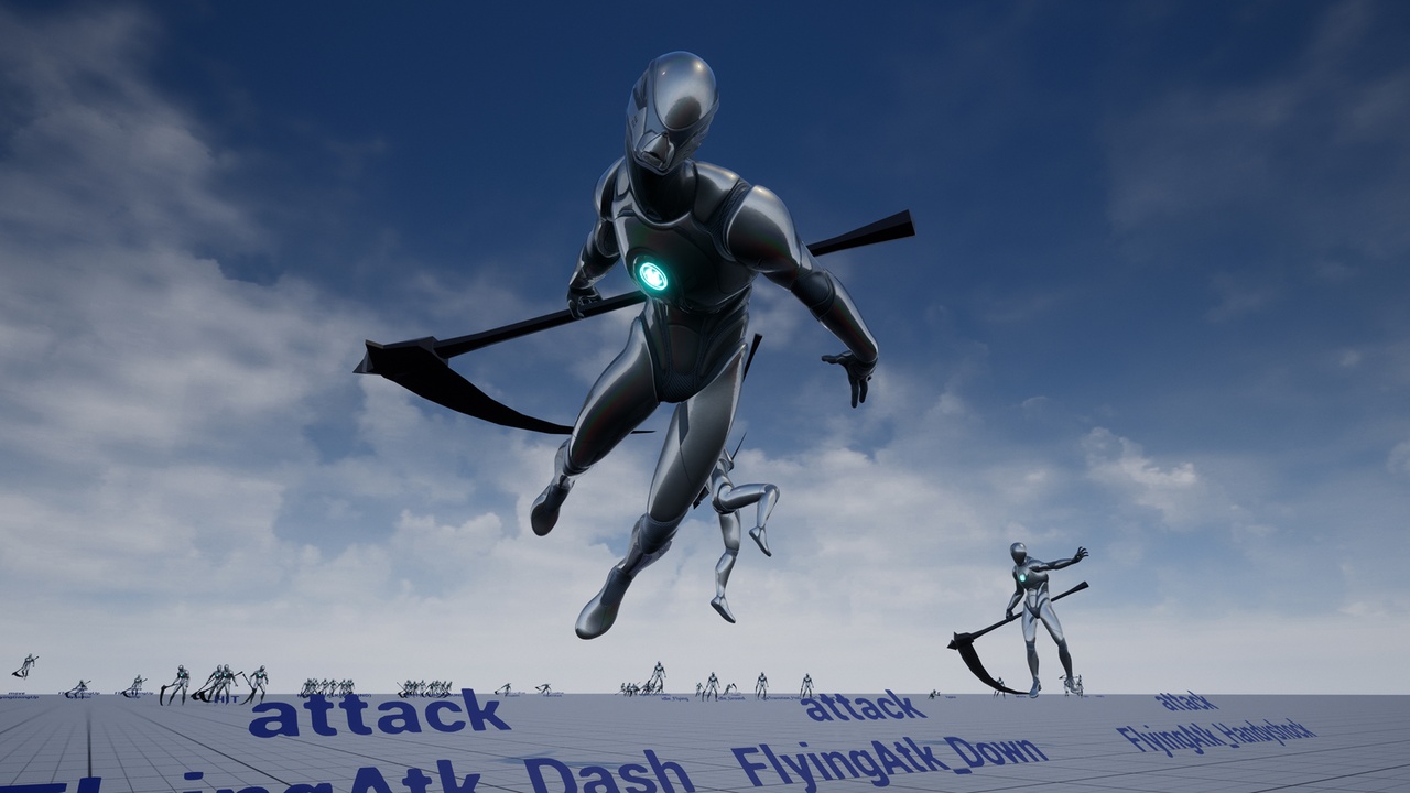 Media 1 for listing Grim Reaper AnimSet