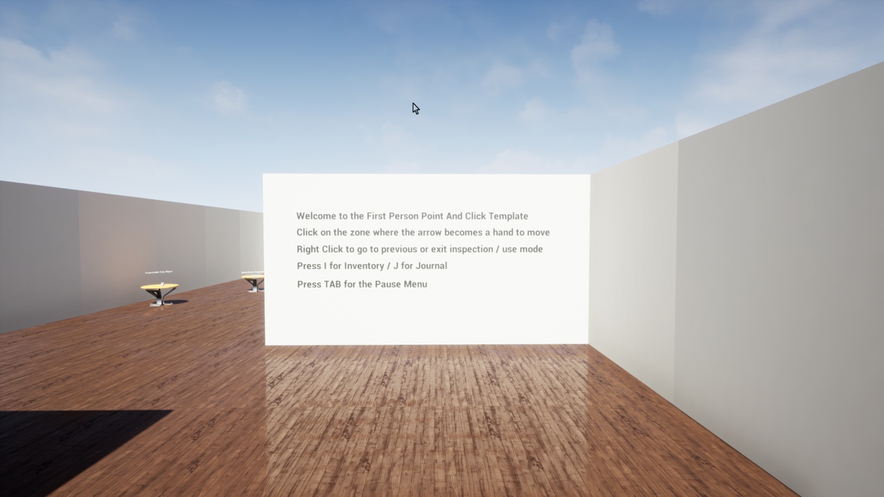 Media 1 for listing First Person Point And Click Template