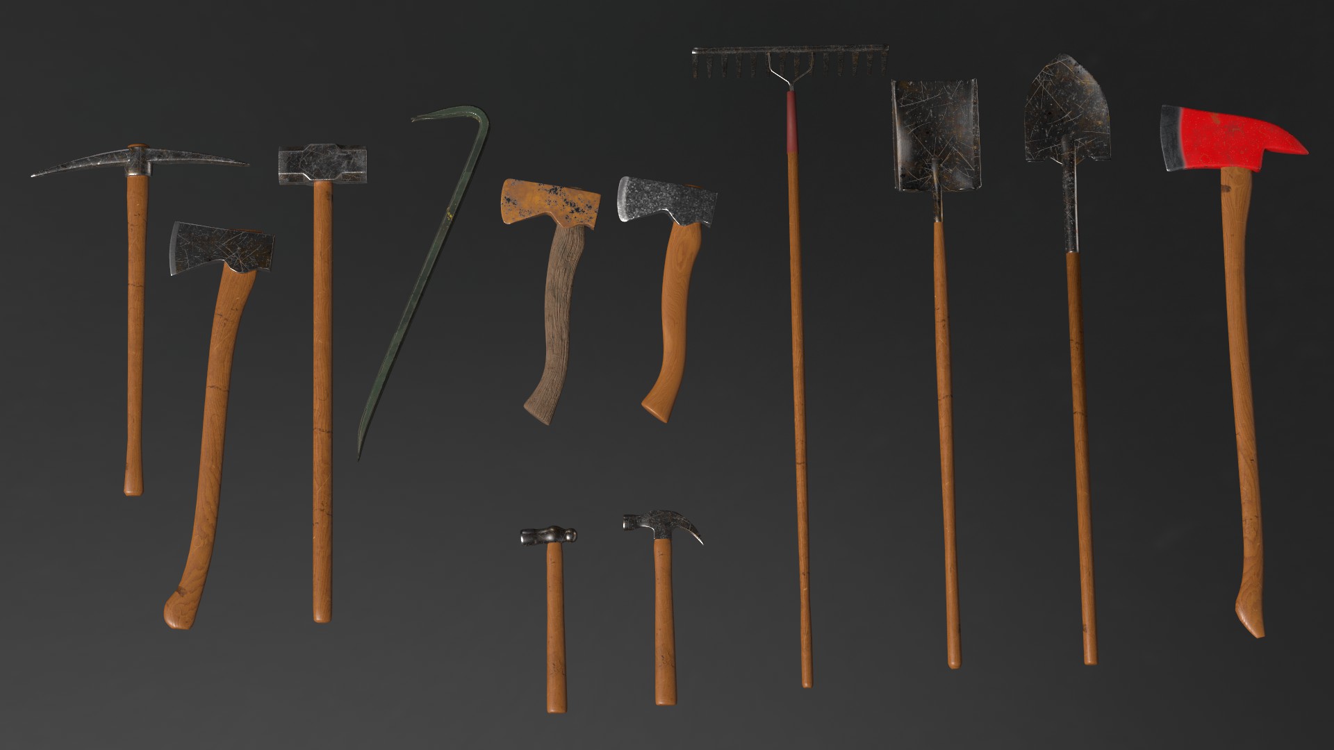 Workshop Tool Collection Pack | Fab