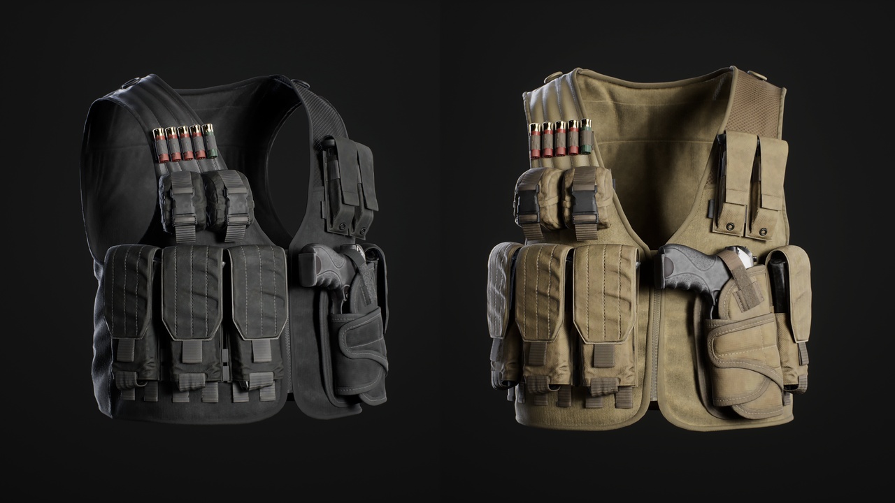 Media 1 for listing Vest Hunter 03 - Metahuman