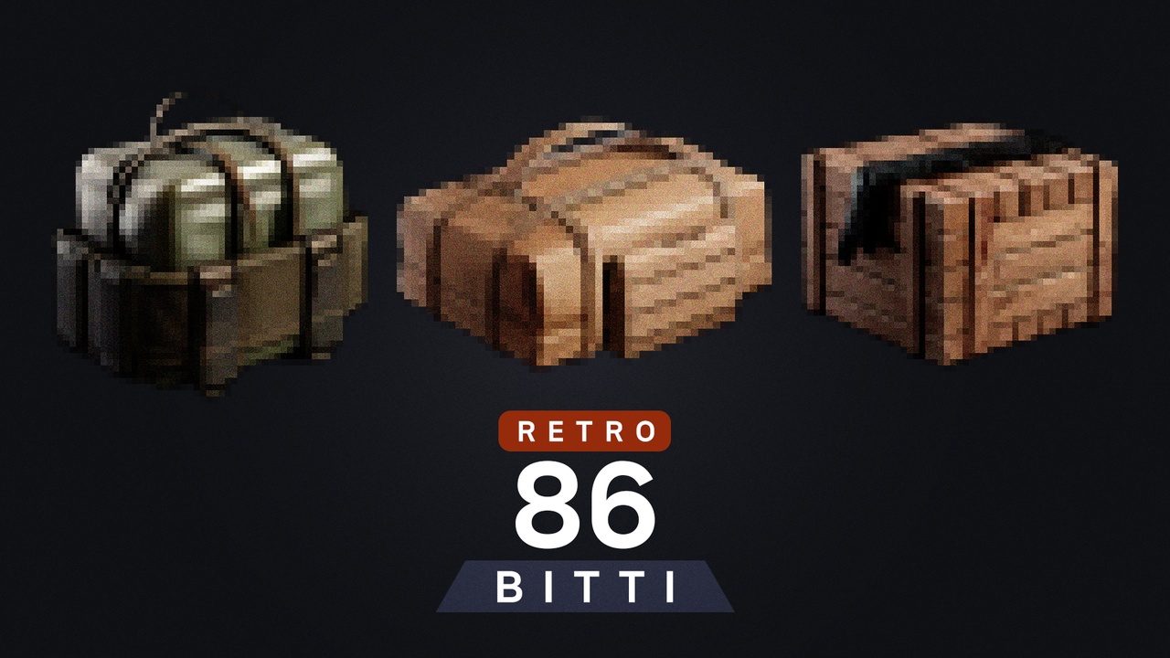Media 1 for listing BITTI - Supplies 86 (Retro)