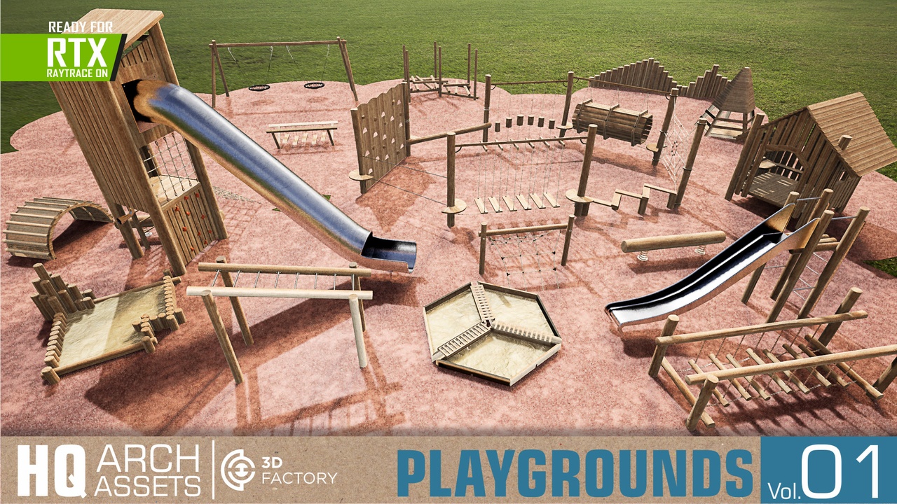 Media 1 for listing HQ Playgrounds Vol. 1