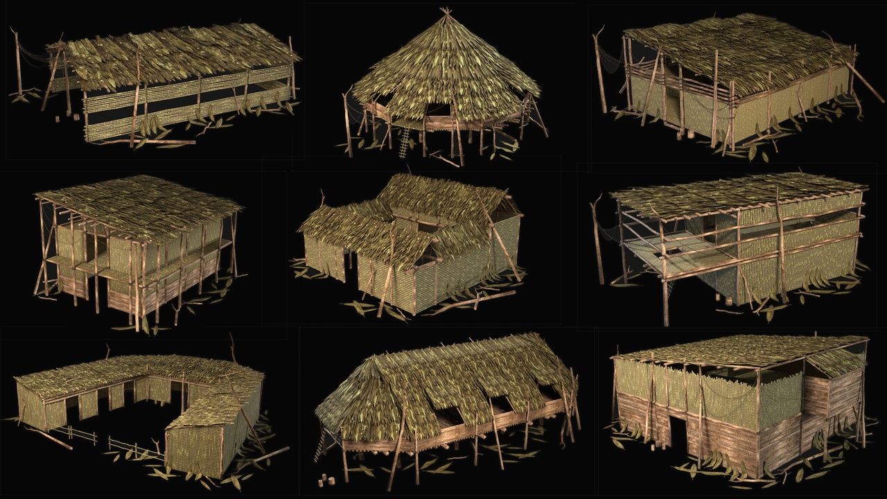 Media 1 for listing Jungle Bamboo Buildings