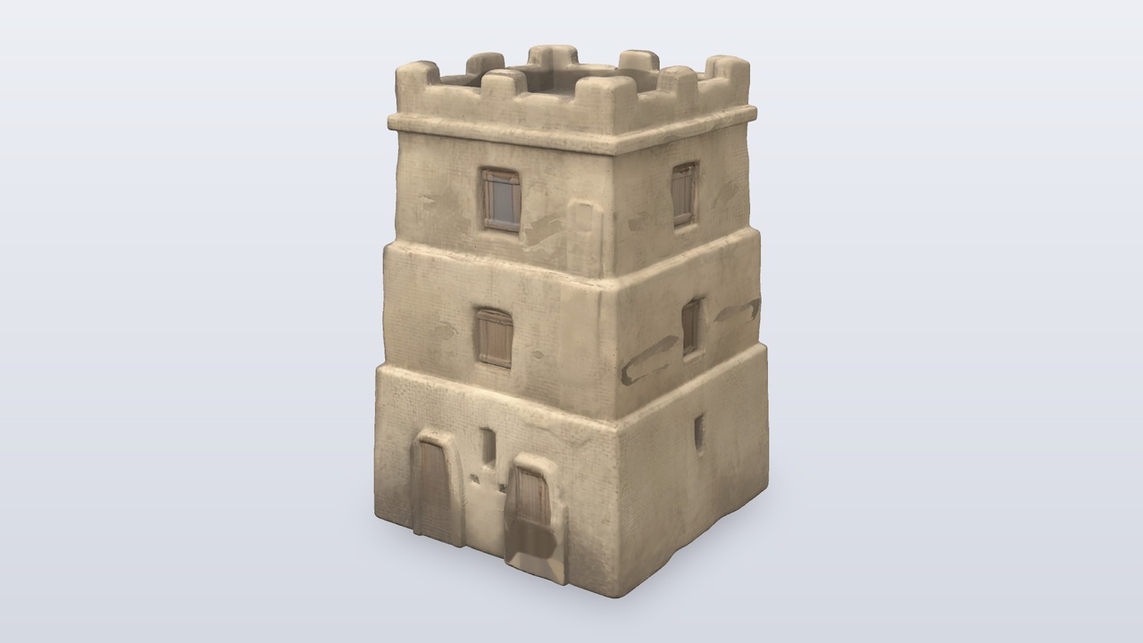 Media 1 for listing Desert Watchtower Ancient Sandstone Structure