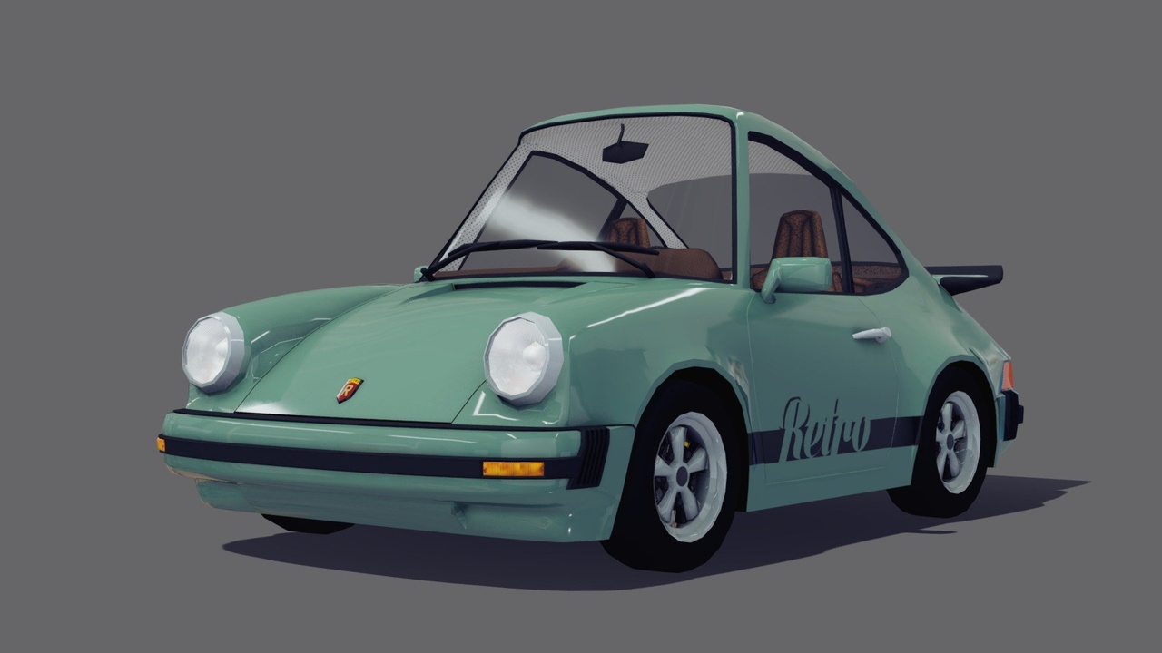 Media 1 for listing Cartoon Sports Car