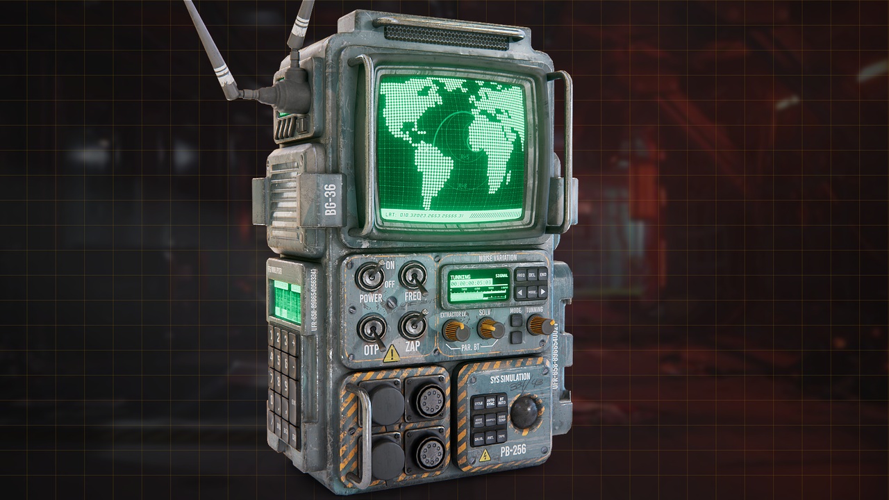 Media 1 for listing Retro Scifi Computer v2