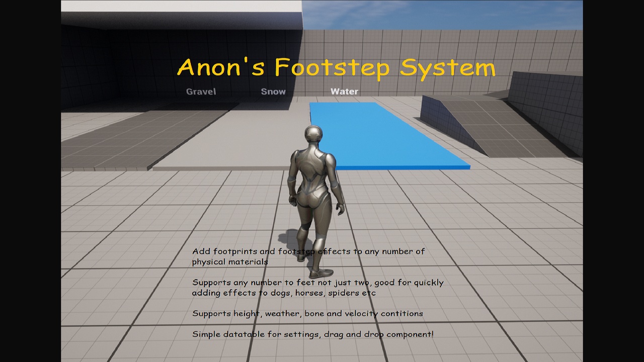 Media 1 for listing Anon's Footstep System