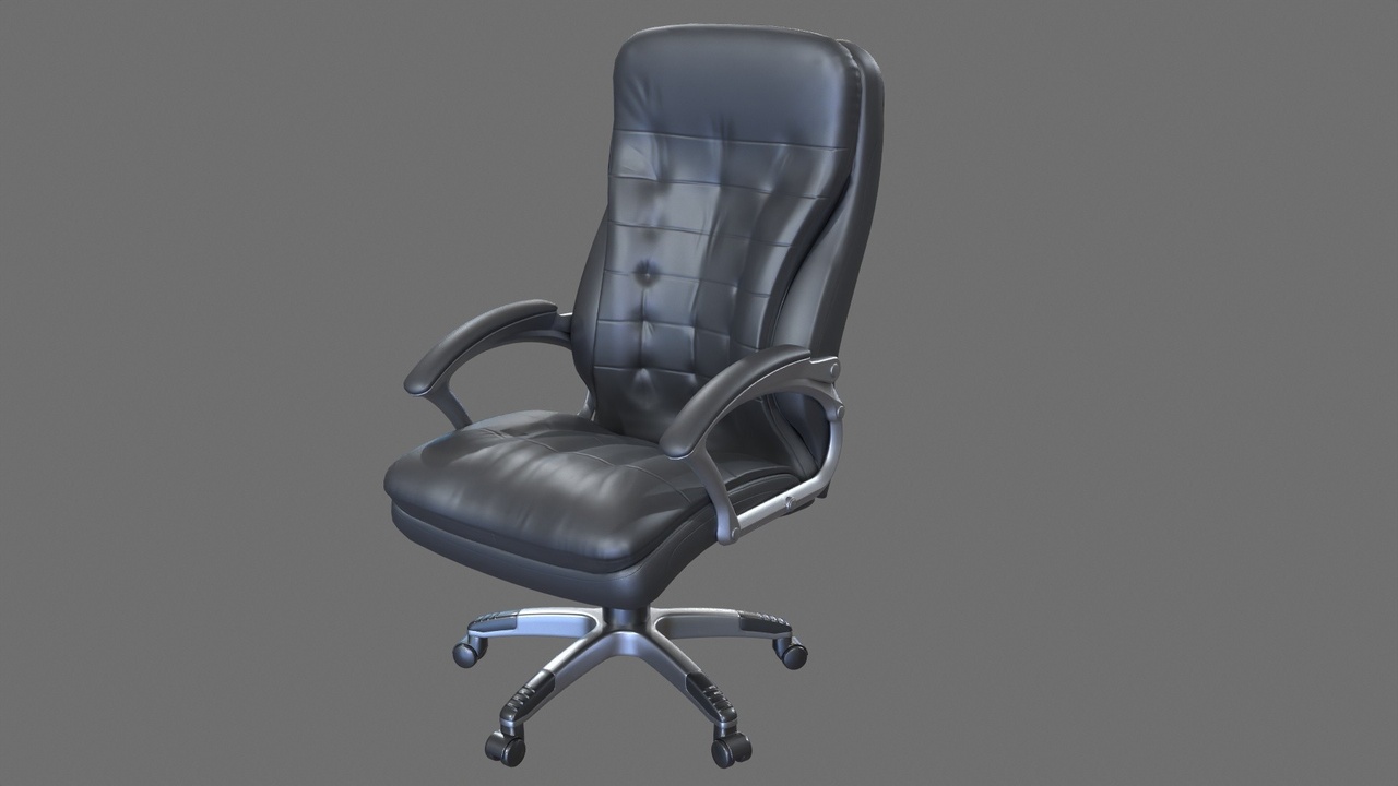 Media 1 for listing Office Boss Leather Chair