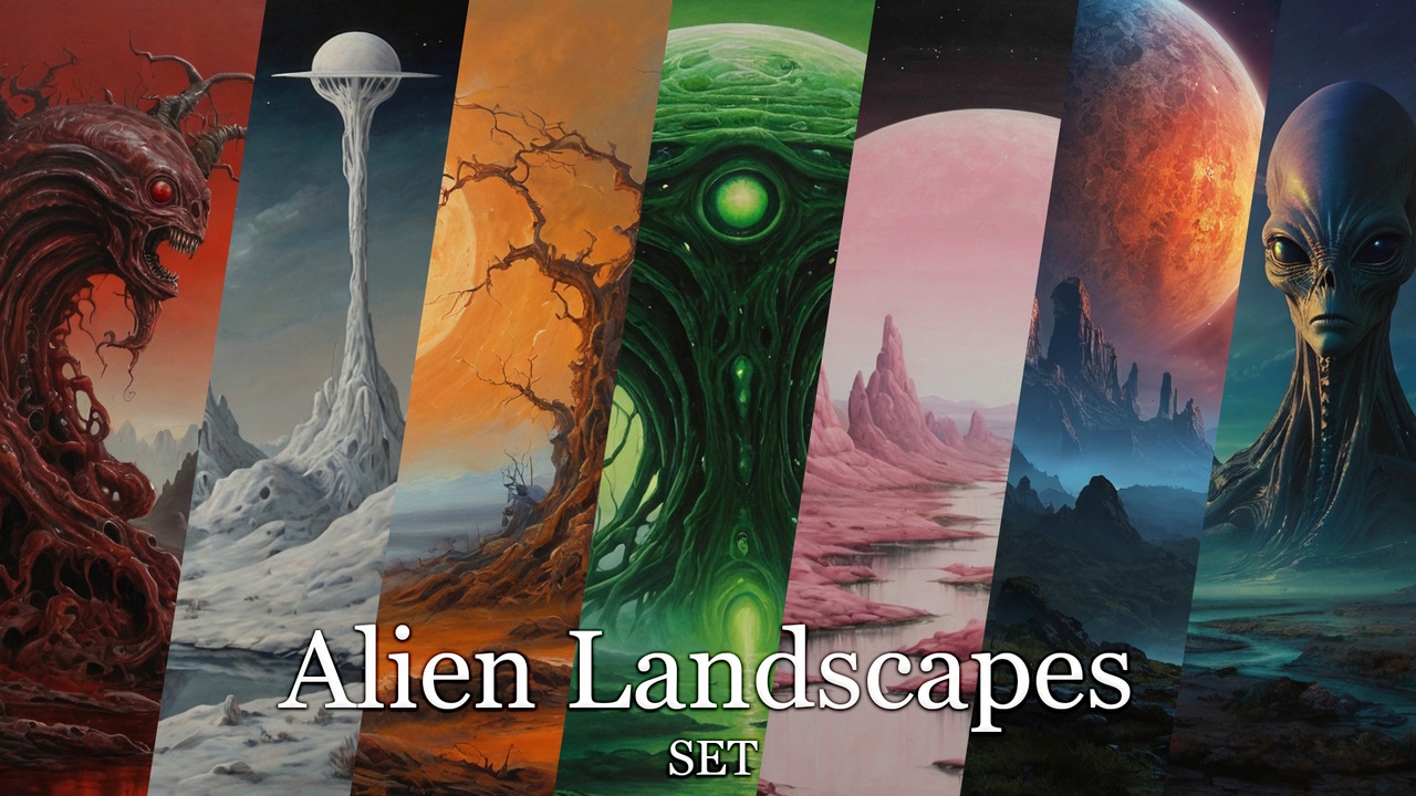 Media 1 for listing Alien Landscapes