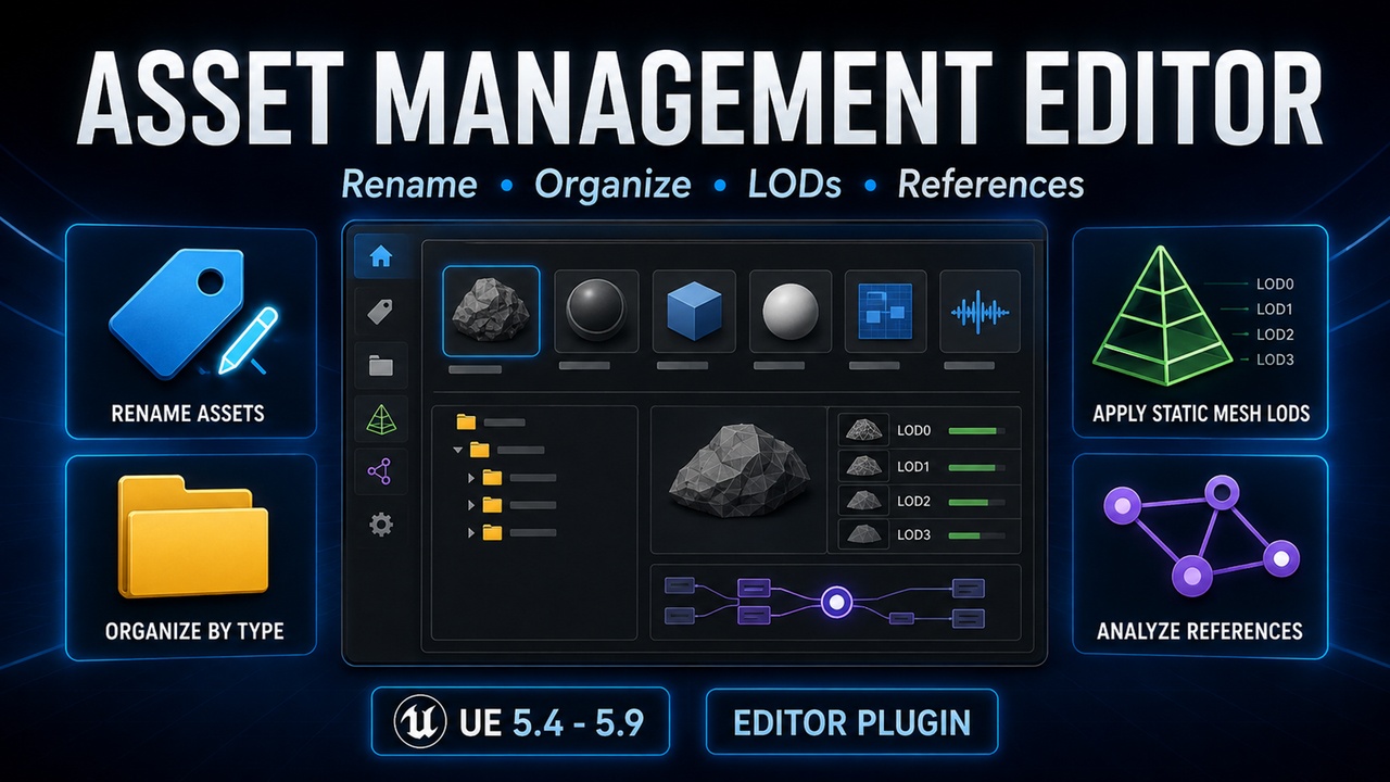 Media 1 for listing Asset Management Editor