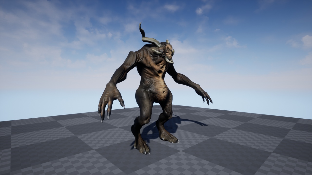Media 1 for listing Creature Horned