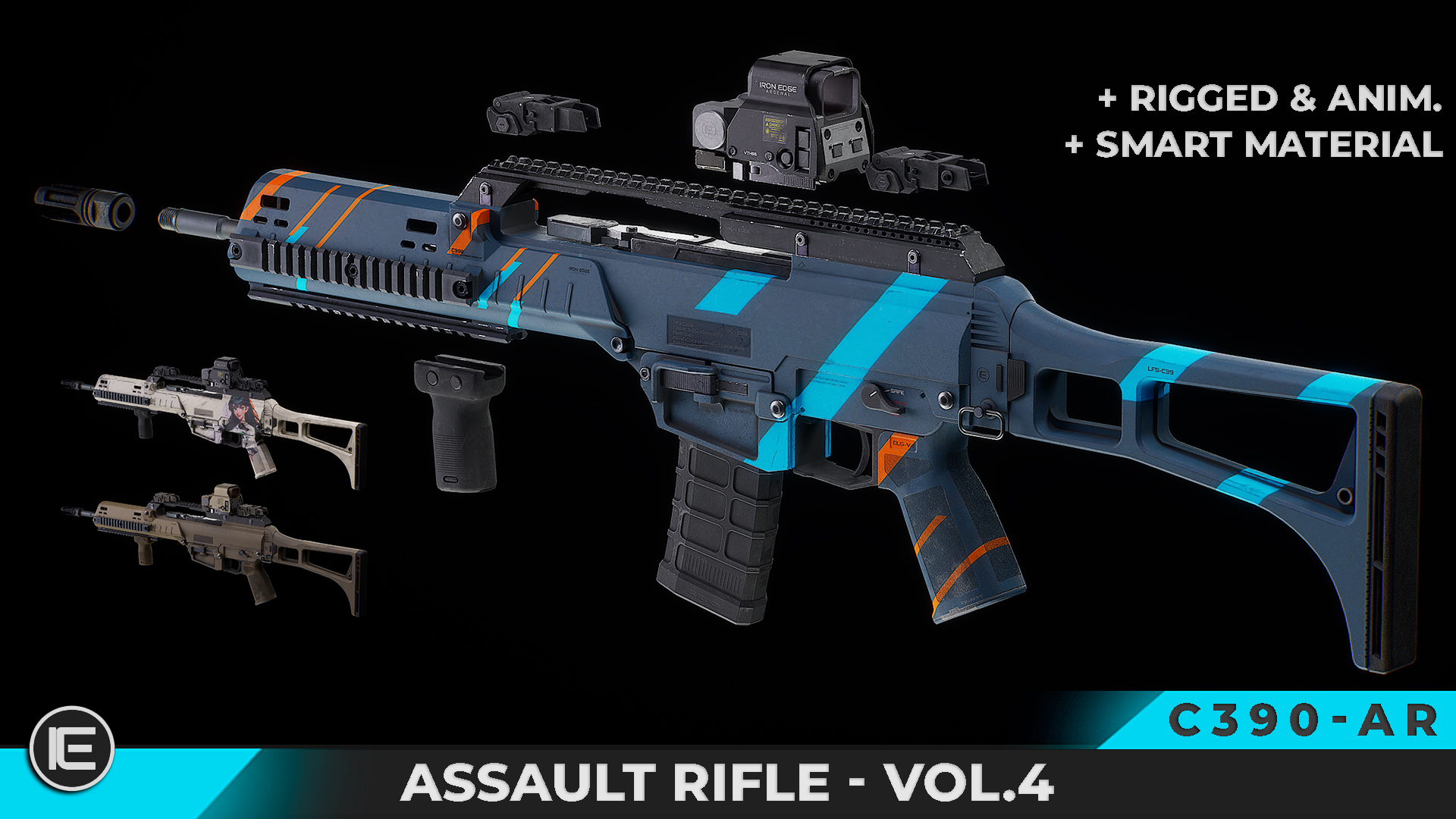 IE Pro Kit – Modern German Rifle – C390-AR
