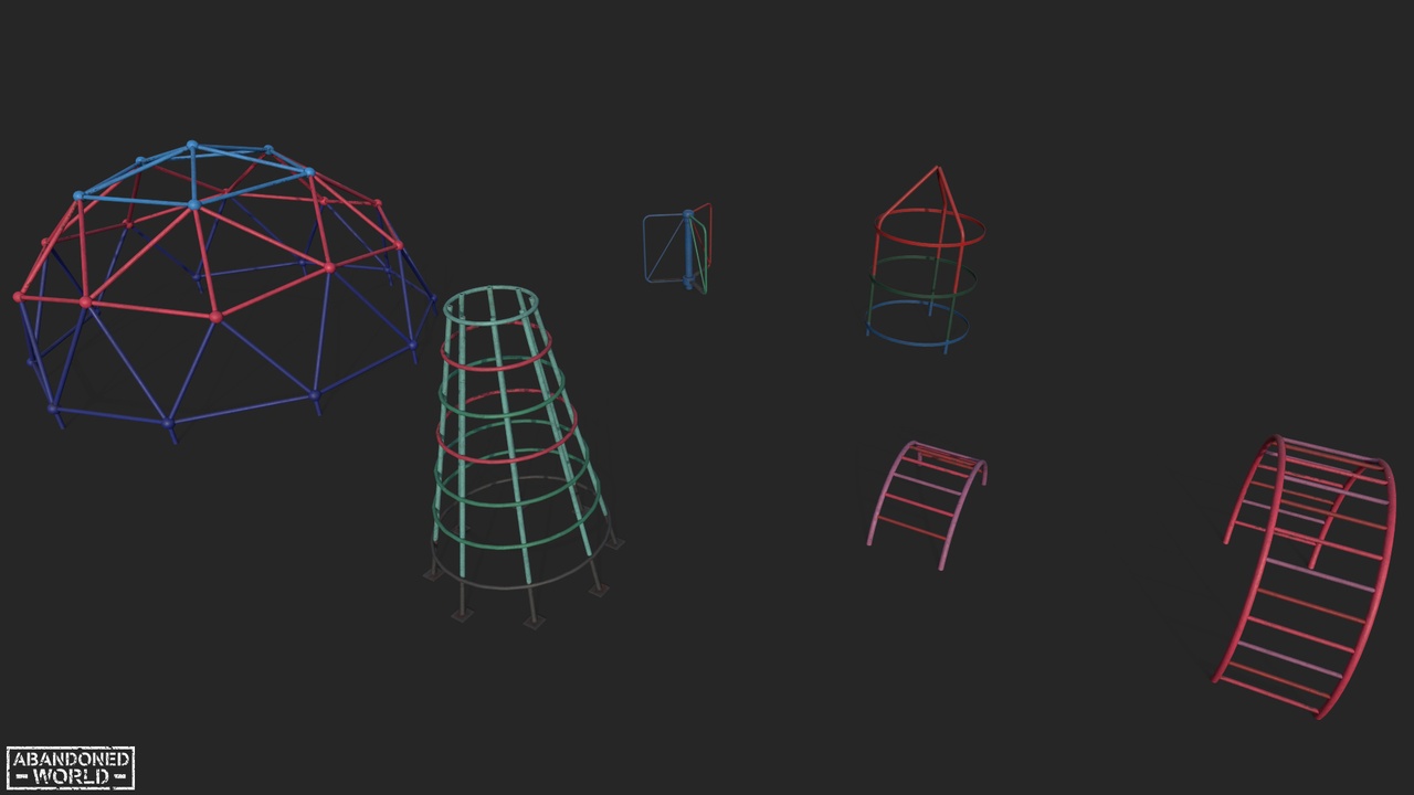Media 1 for listing Old Playground Props Set vol.2